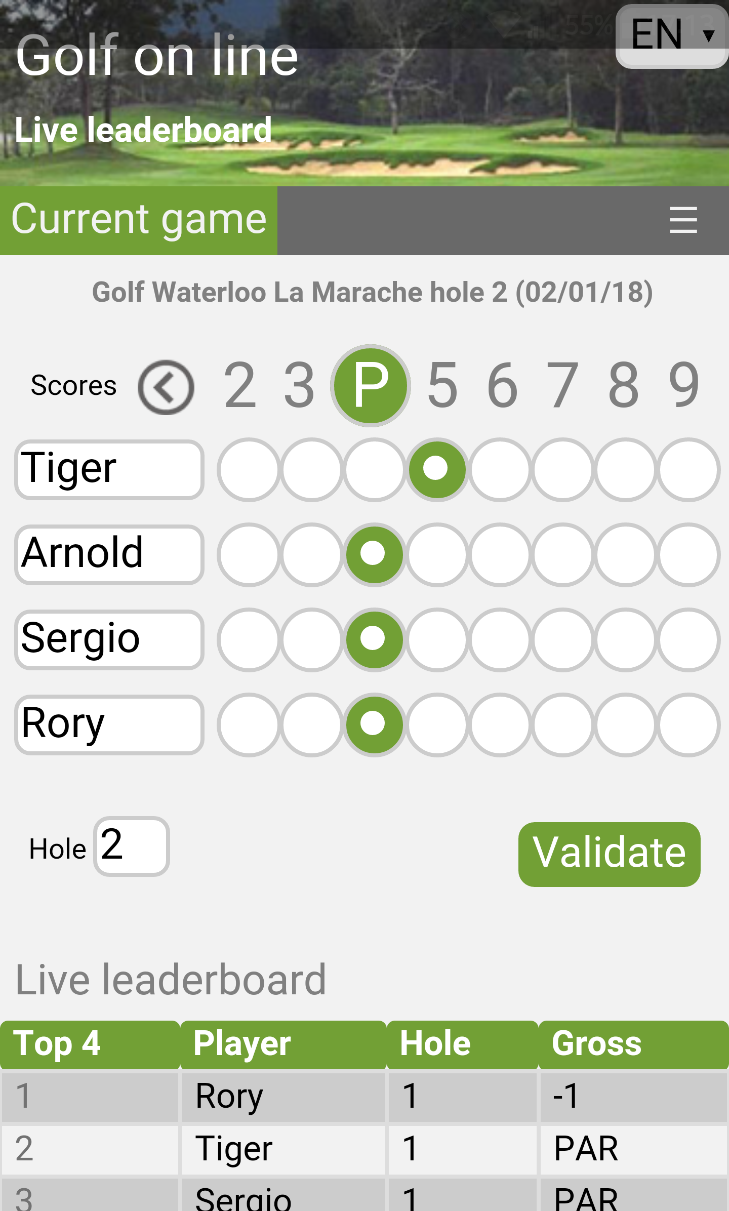 Golf Leaderboard Live Golf Tournament Scores